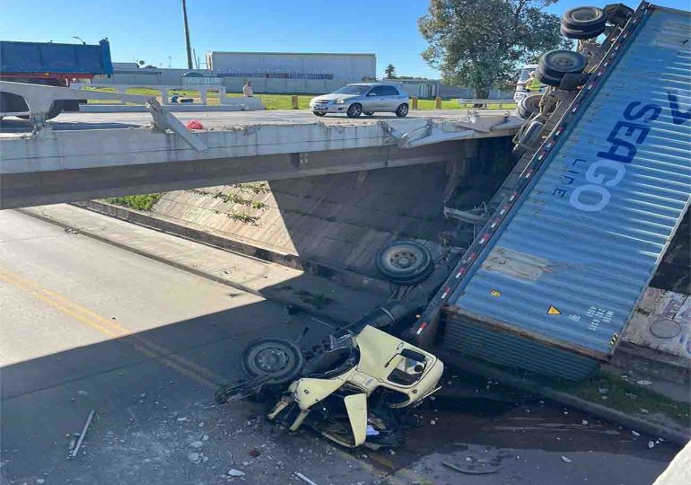 Siniestro de tránsito leve en la Ruta 5 km 8,100