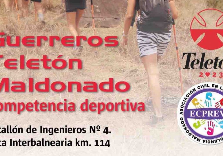 Están abiertas las inscripciones para evento deportivo a beneficio de Teletón