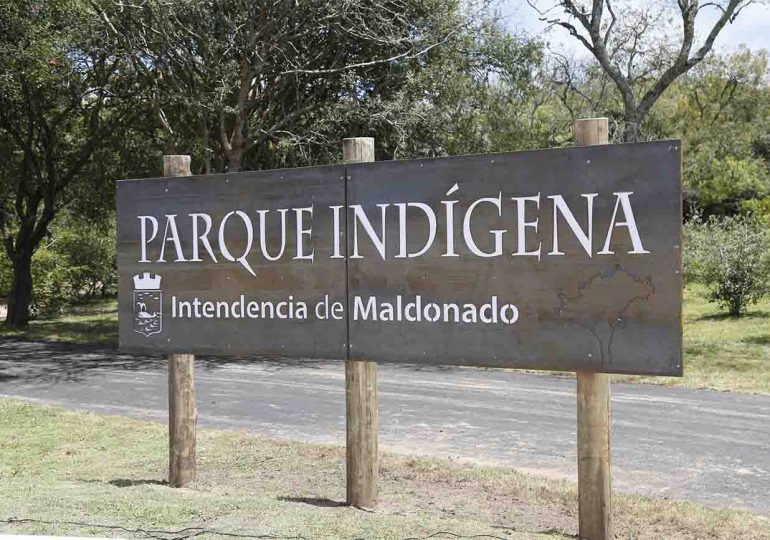 Maldonado integró el Parque Indígena al Paseo de la Costa