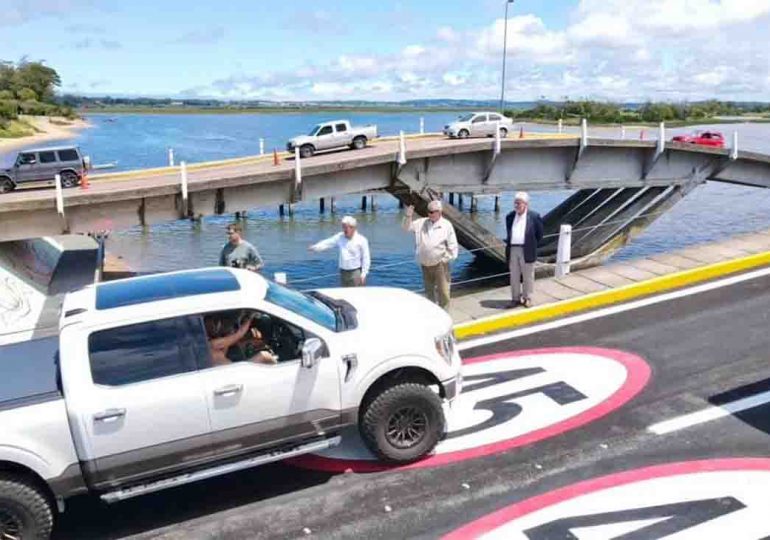 Con la tranquilidad de haber salvado el puente de la Barra, Antía lo dejó habilitado al tránsito