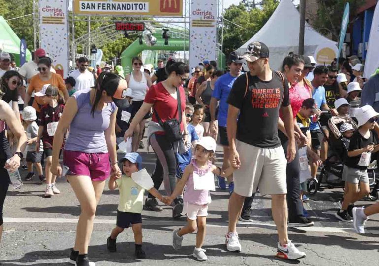 1000 niños inundaron las calles de Maldonado con la tradicional carrera San Fernandito