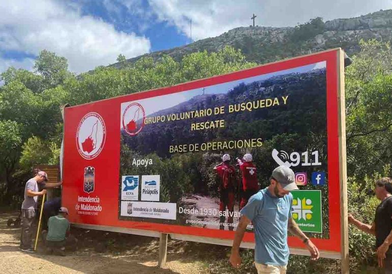 IDM sigue mejorando las condiciones de trabajo del grupo Voluntario de Búsqueda y Rescate en el Cerro Pan de Azúcar