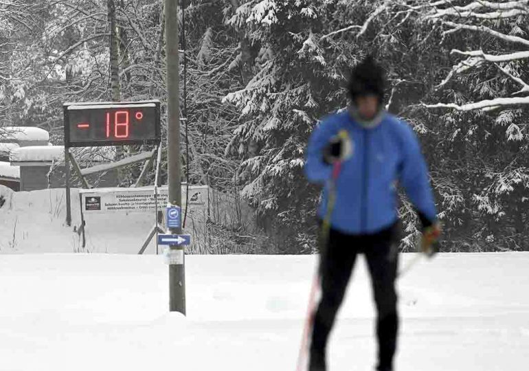 Europa se congela: los países nórdicos registran temperaturas de hasta -43,6°C