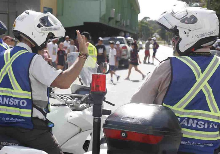 Dirección de Tránsito realizó 412 fiscalizaciones y retuvo seis motos durante el fin de semana