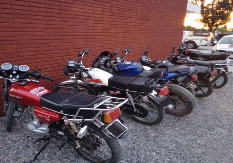 Seis motos incautadas y menor detenido en picadas clandestinas