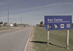 Rescataron a dos jóvenes que eran arrastrados por la corriente en San Carlos