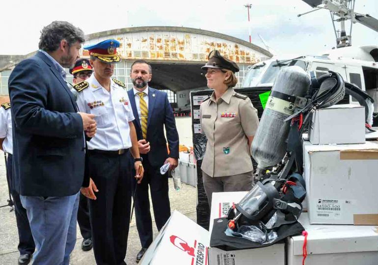 Sistema Nacional de Emergencias recibió donación de equipamiento de Estados Unidos