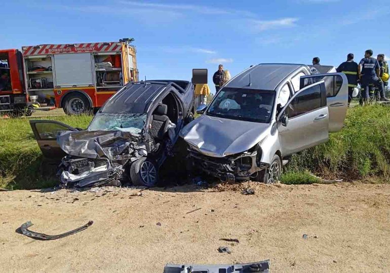 Choque frontal en Ruta 9 deja una mujer fallecida y seis heridos