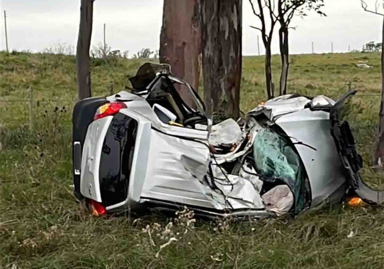 Accidente de tránsito fatal en Ruta 5 | un muerto y un herido