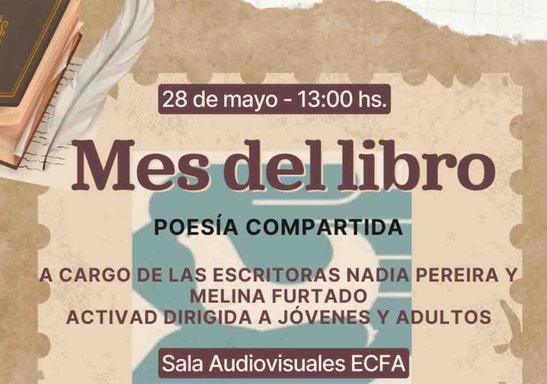 ECFA invita a participar de actividad por el Día del Libro este martes 28 de mayo