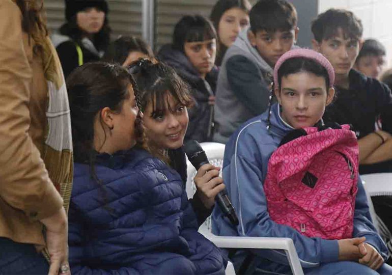 Jornada de sensibilización contra el acoso escolar se llevó adelante en San Carlos