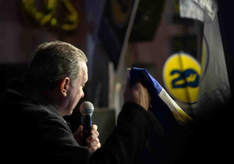 Lista 20 acompañó el cierre de campaña de Álvaro Delgado en Maldonado 