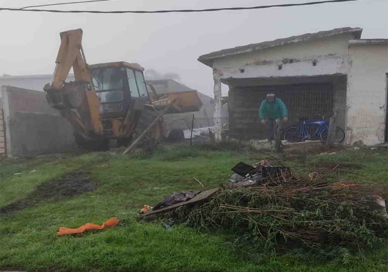 Desmantelan boca de droga en Pan de Azúcar y demuelen vivienda