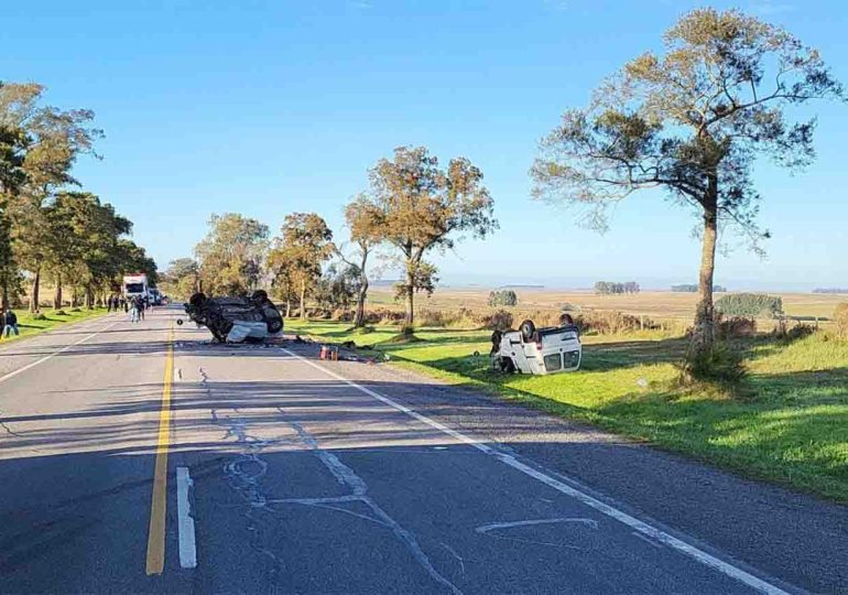 Accidente fatal en Ruta 3 deja tres muertos y un herido grave