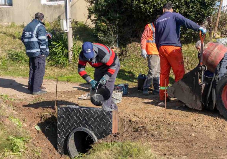 Mejoran sistema de drenaje en Pueblo Obrero y Playa Hermosa con nuevas obras pluviales