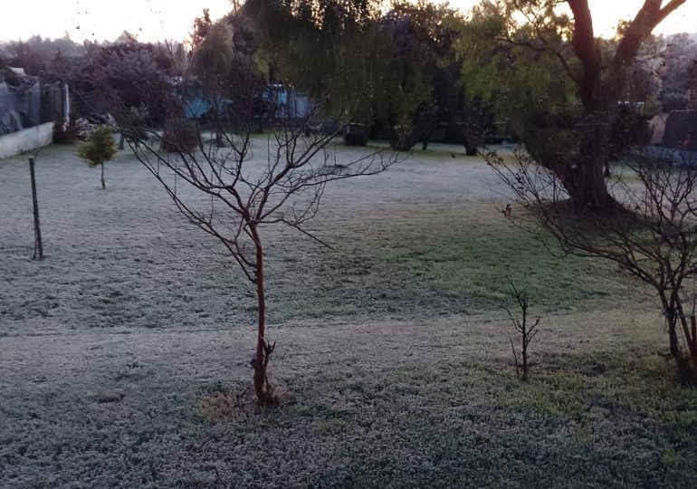 Piriápolis amaneció con una temperatura mínima de -0,4°C