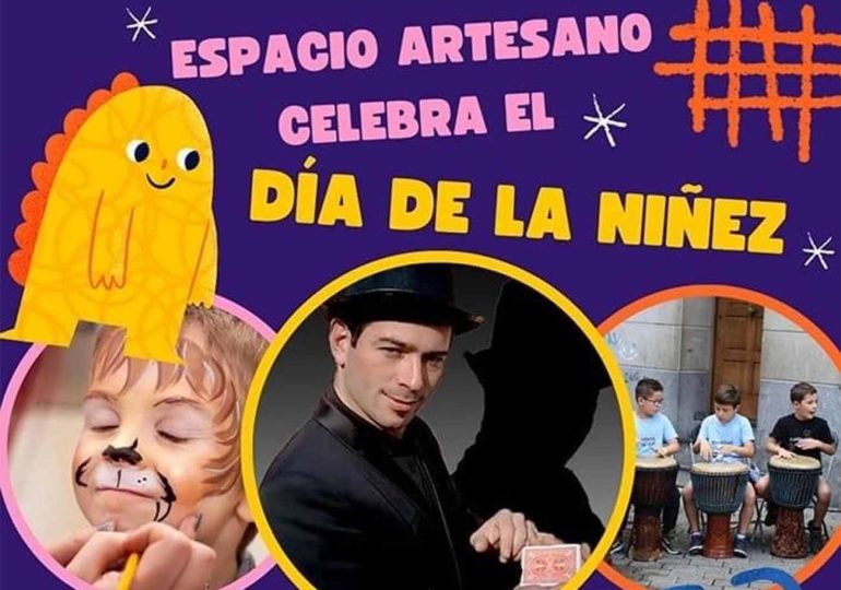 "Espacio artesano" celebra el Día de la Niñez en San Carlos