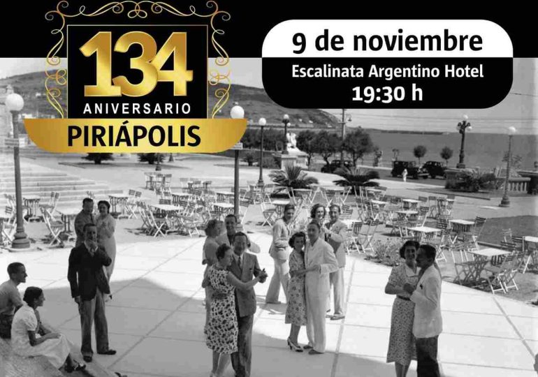 Piriápolis celebra su 134º aniversario con una fiesta llena de espectáculos y homenajes