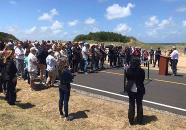 Camacho celebró que obras inauguradas en Piriápolis fueron ejecutadas genuinamente con obreros y maquinarias municipales