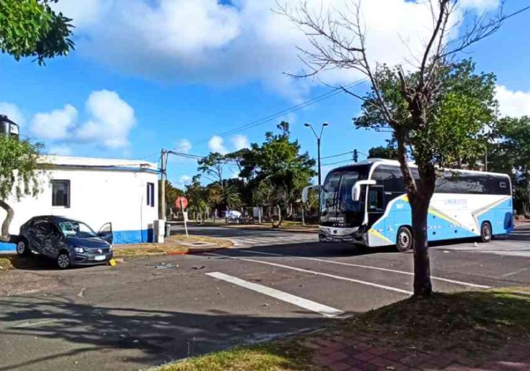 Accidente de tránsito en Piriápolis deja dos personas heridas