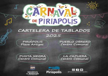 Piriápolis tendrá cuatro escenarios carnavaleros