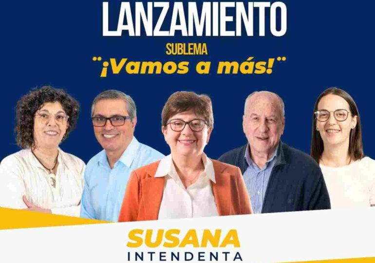 Susana Hernández lanza su campaña a la Intendencia de Maldonado