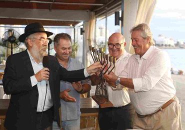 Antía destacó a Punta del Este como lugar de mayor encuentro de la colectividad israelí del cono sur al ser homenajeado por ella