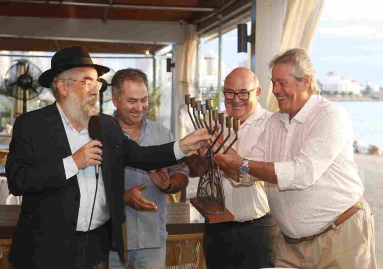 Antía destacó a Punta del Este como lugar de mayor encuentro de la colectividad israelí del cono sur al ser homenajeado por ella