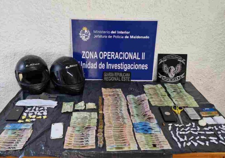 Detienen a cuatro adolescentes y un mayor en operativo en Maldonado Nuevo