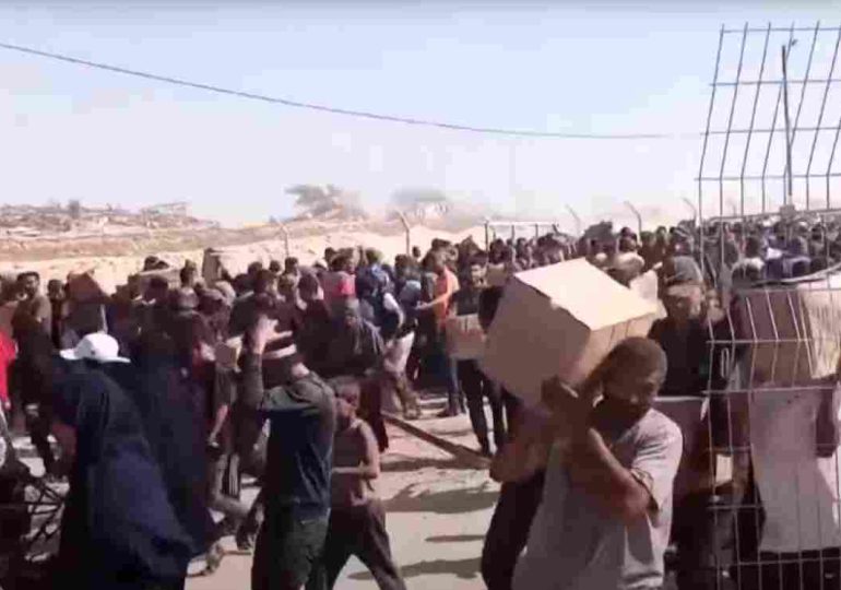 Al menos 47 heridos durante distribución de ayuda en Gaza