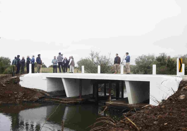 Intendente (i) Pereira inauguró obras por más de 250 mil dólares en Aiguá