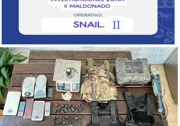 Incautan municiones y marihuana en San Carlos: un hombre fue formalizado