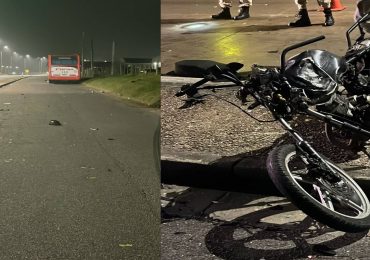 Joven falleció en choque frontal con ómnibus