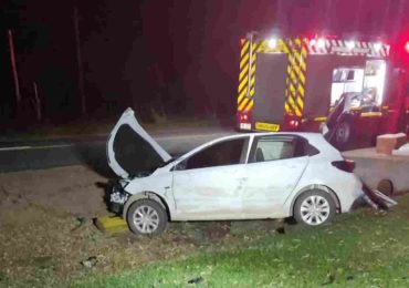 Colisión frontal en Carmelo deja una víctima fatal y un herido grave