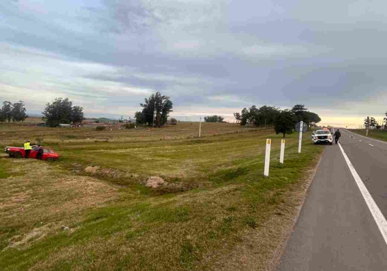 Una mujer falleció tras despistar en Ruta 8, Lavalleja