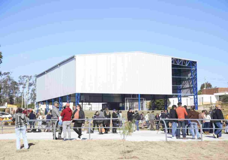 Antía inauguró obras por 1,4 millones de dólares en La Capuera, como parte de un proyecto total de 7 millones