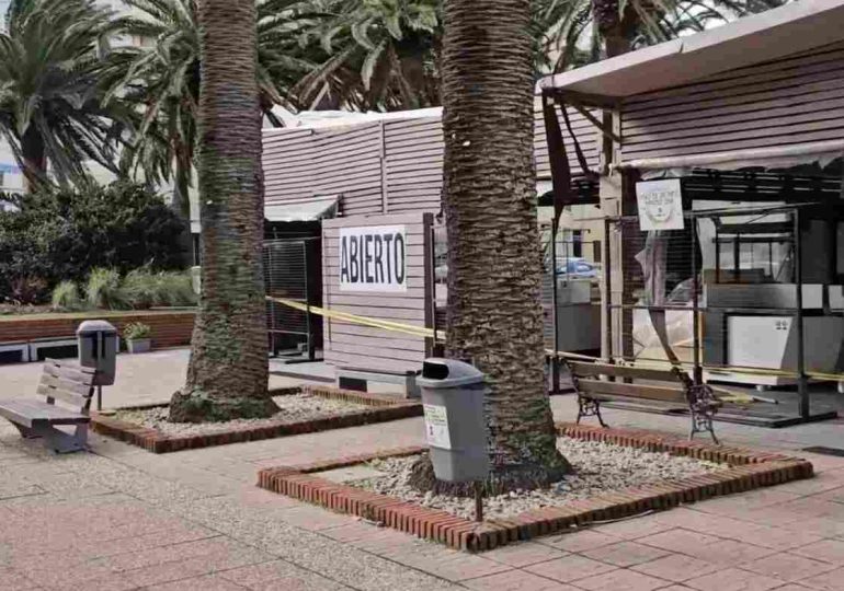 Intendencia estima que módulo afectado en la Plaza de los Artesanos será reconstruido en menos de un mes