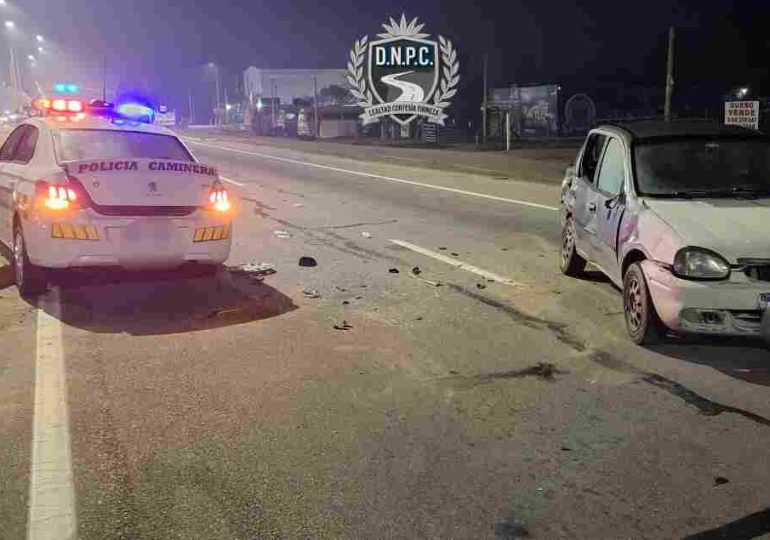 Dos policías lesionados tras siniestro en Parque del Plata