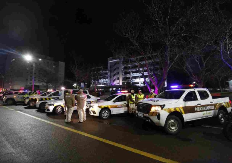 Operativo especial de tránsito y seguridad durante la Noche de la Nostalgia