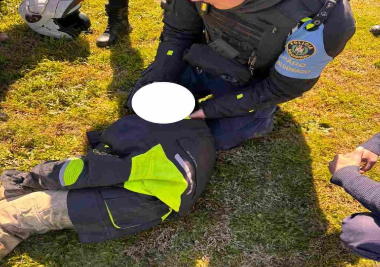 Rescatan a niño en el Puente Garzón gracias al rápido accionar policial y apoyo ciudadano