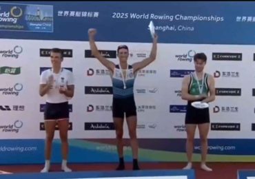 Felipe Klüver hace historia y gana oro en el Mundial de Remo