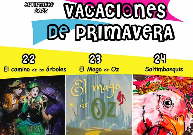 Vacaciones de primavera: IDM ofrece teatro, cine y actividades recreativas para disfrutar en familia y con ingreso gratuito