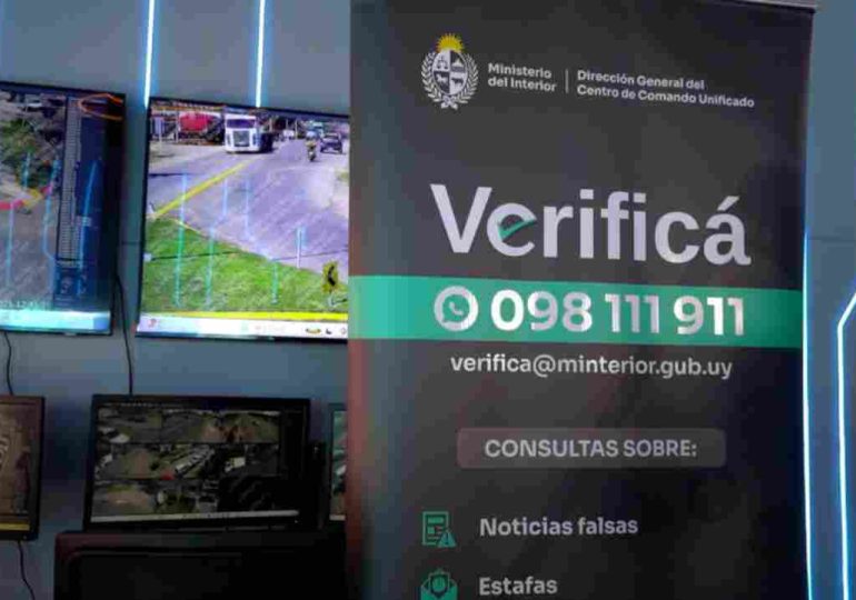 Ministerio del Interior lanzó “Verificá”, un servicio para detectar noticias falsas y prevenir estafas