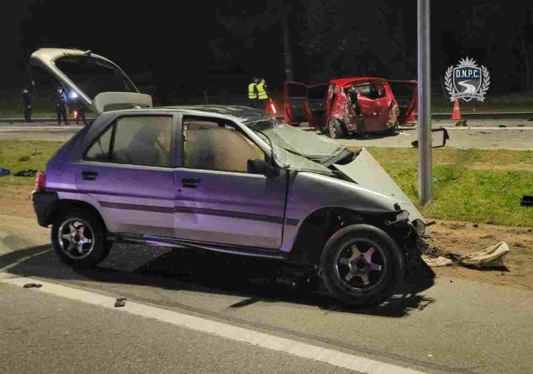 Fatal accidente en Jauriguiberry: dos fallecidos y dos lesionados