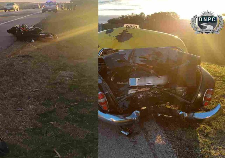 Dos motociclistas resultaron gravemente heridos en un siniestro en Ruta 9, Pan de Azúcar