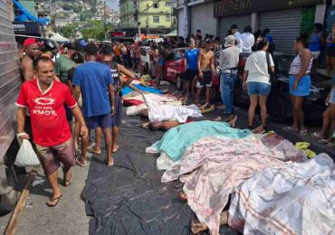 Río de Janeiro vive el mayor operativo de seguridad en 15 años con al menos 64 muertos