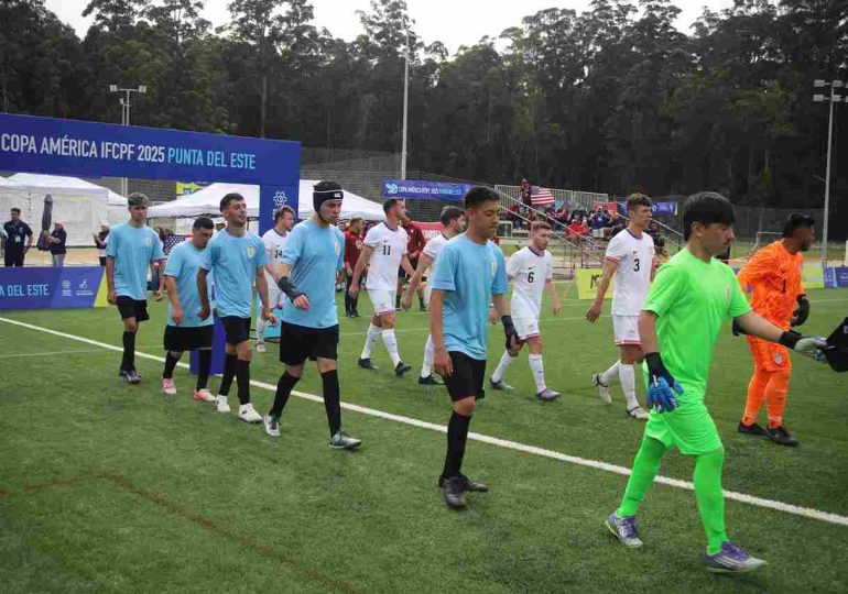 Selección uruguaya debutó en el primer partido de la Copa América de Fútbol 7 frente a Estados Unidos
