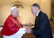 Presidente Orsi mantuvo audiencia oficial con el papa León XIV