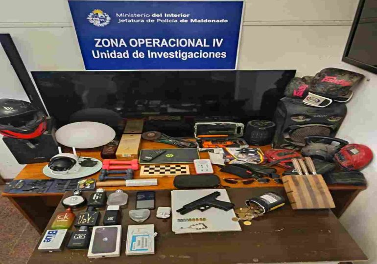 Detenido en La Barra por hurto y otros hechos ilícitos