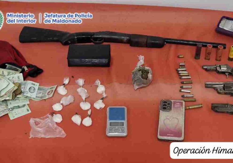 Operación “Himalaya”: once detenidos en operativo antidrogas en Maldonado y San Carlos